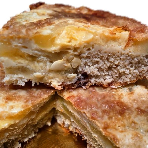 torta keto manzana y nuez