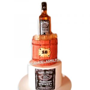 torta jack daniels