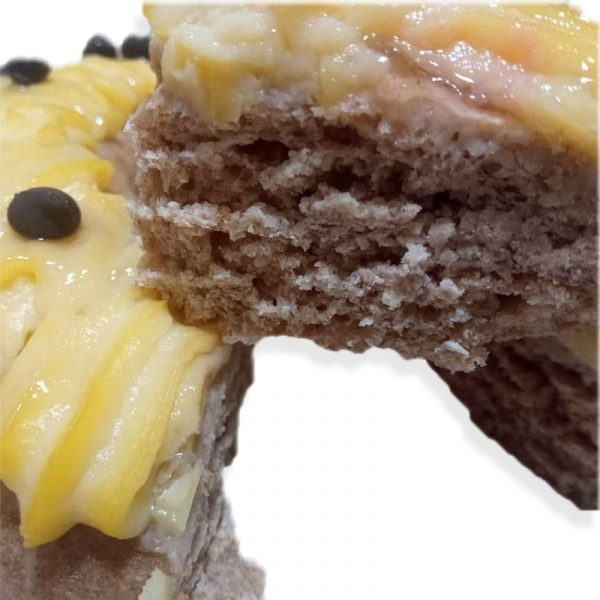 Rosca integral sin azúcar de reyes