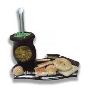bandeja mate y cookies
