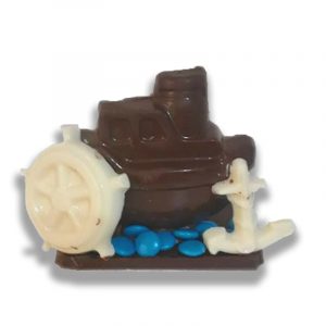 Barco de chocolate
