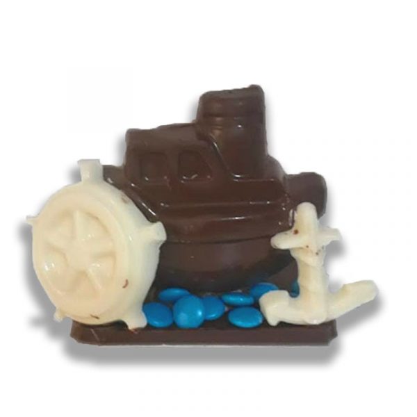 Barco de chocolate