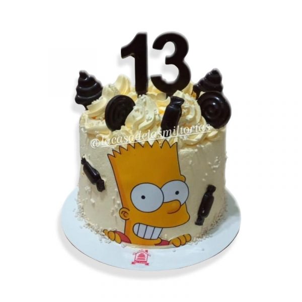 torta bart simpson