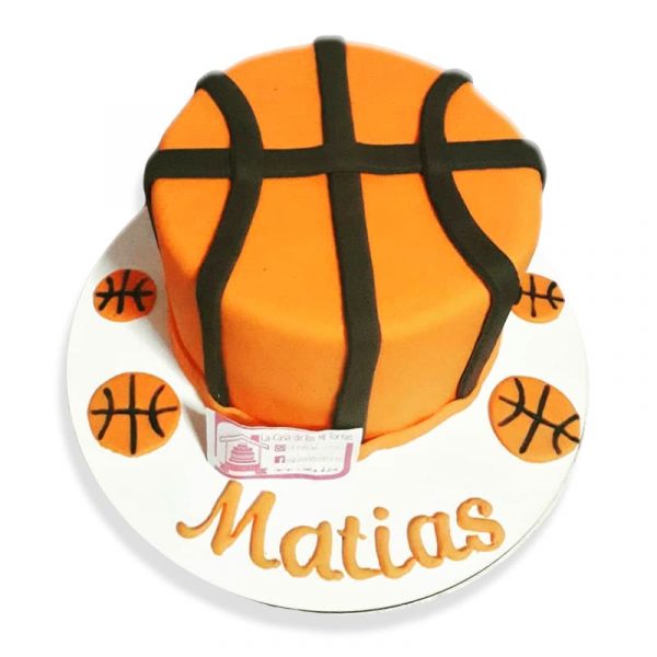 Torta pelota de basket
