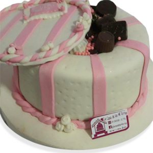 Torta caja de bombones