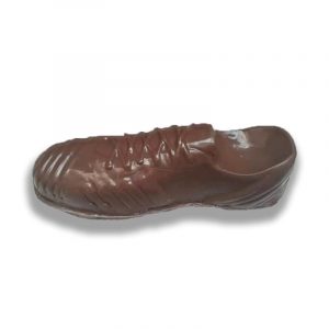 botin de futbol de chocolate