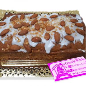 Budín de almendras