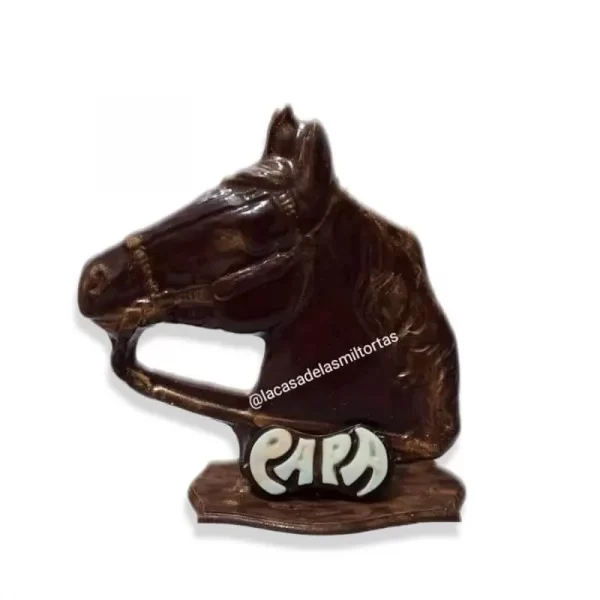caballo de chocolate para papa