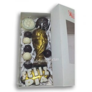 Caja "Campeón Mundial" de chocolates