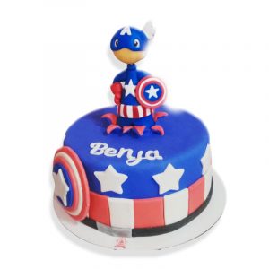 torta Capitan América
