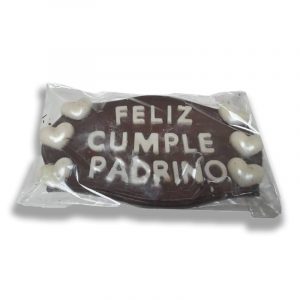 cartel de chocolate frases grande