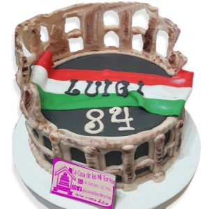 Torta Coliseo de Roma