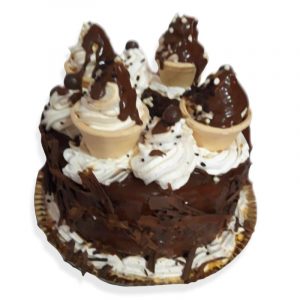 Torta de chocolate heladitos