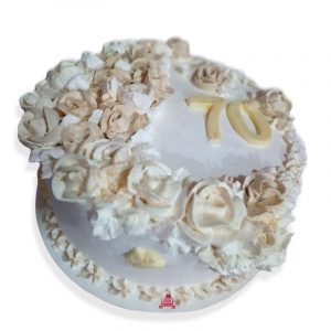 torta húmeda de crema