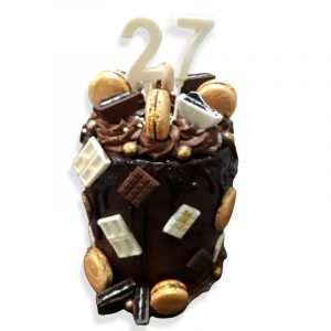 Drip cake tres chocolates