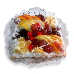 Tarta ensalada de frutas