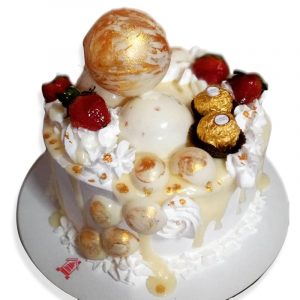 Drip cake doble sabor