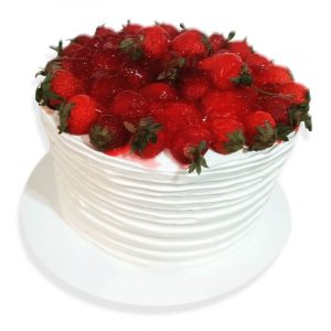 torta frutillas sin azucar