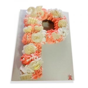Letter cake