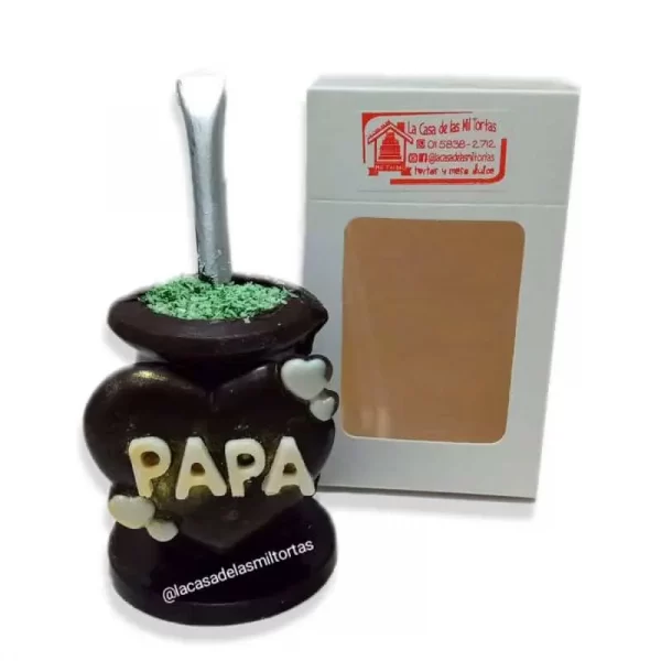 mate de chocolate papa