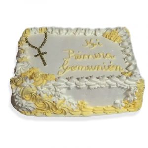 Torta de Comunión de crema