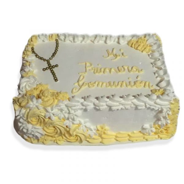 Torta de Comunión de crema