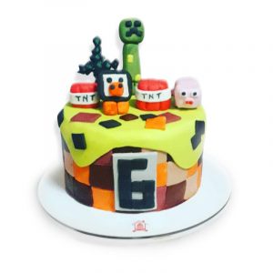 Torta Minecraft
