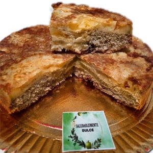 Keto torta de manzana y nuez
