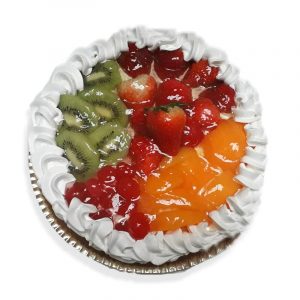 Tarta frutal rellena