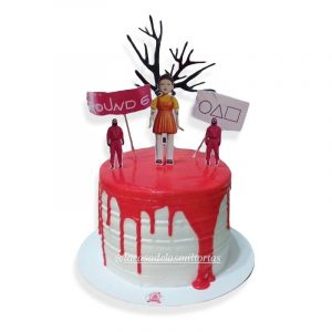 Torta El juego del calamar