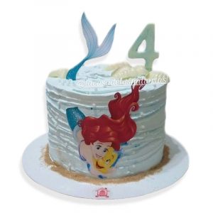 Torta Princesa Ariel Sirenita
