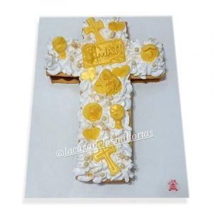Torta Comunión cruz