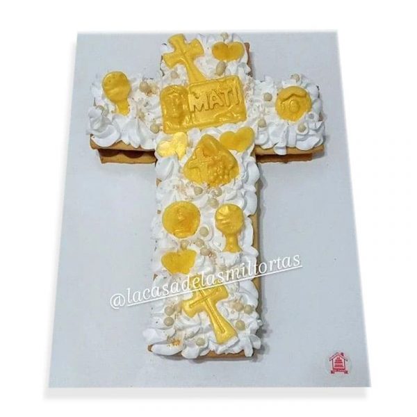 Torta Comunión cruz