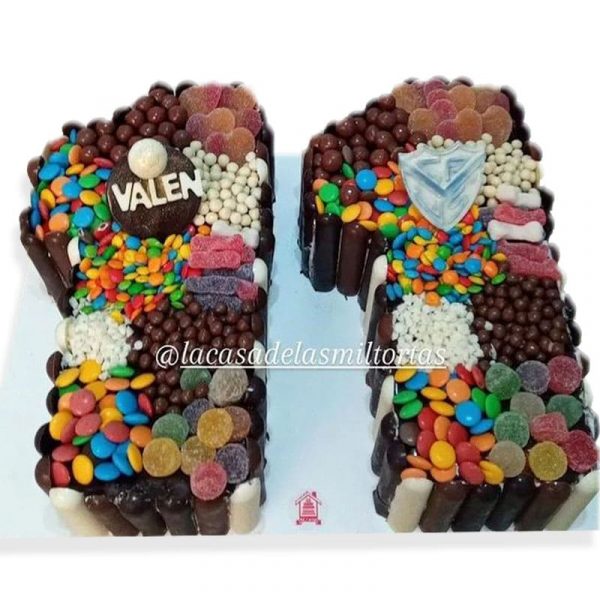 Number Cake golosinero