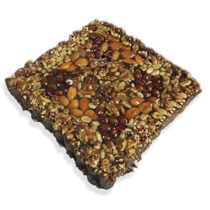 tarta turron de frutos secos