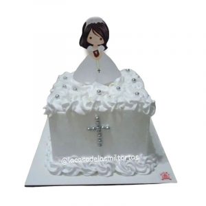 Torta Comunión de crema