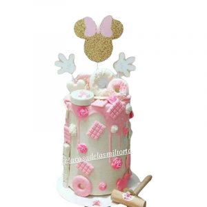 Torta piñata Minnie