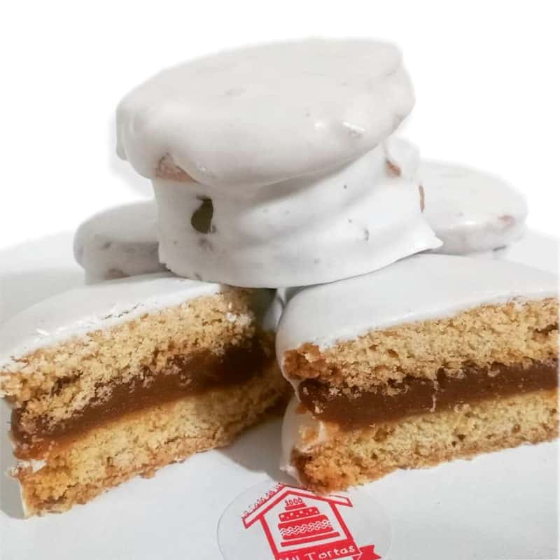 alfajores glaseados