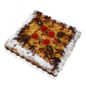 tarta de coco y dulce de leche