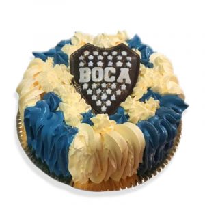 Torta de Crema Boca Juniors