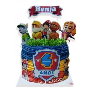 Torta paw patrol chocolates