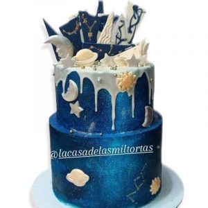 Torta astros y planetas