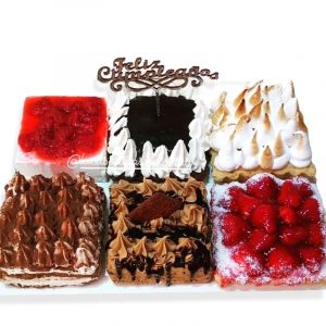 surtido de postres