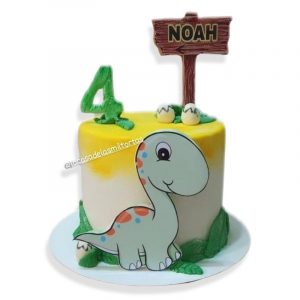 Torta Pequeño Dinosaurio