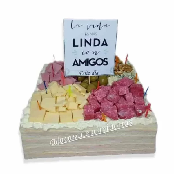 Torta salada dia del amigo