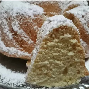 Receta de Torta sin huevos, sin leche y sin manteca